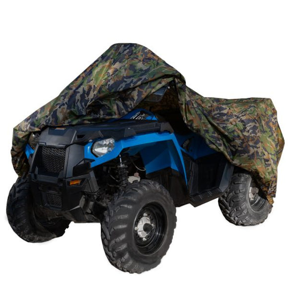 Dowco ATV Cover (Fits up to 81 in L x 48 in W x 45 in H) Green Camo - XL