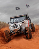 Elektric Offroad 2017+ Can Am X3 Maverick Billet Front Winch Bumper Anodized Clear-2
