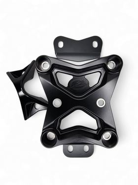 Elektric Offroad 2022+ Can Am X3 Maverick 10 Bolt Radius Rod Plate With Pull Hook (Black)