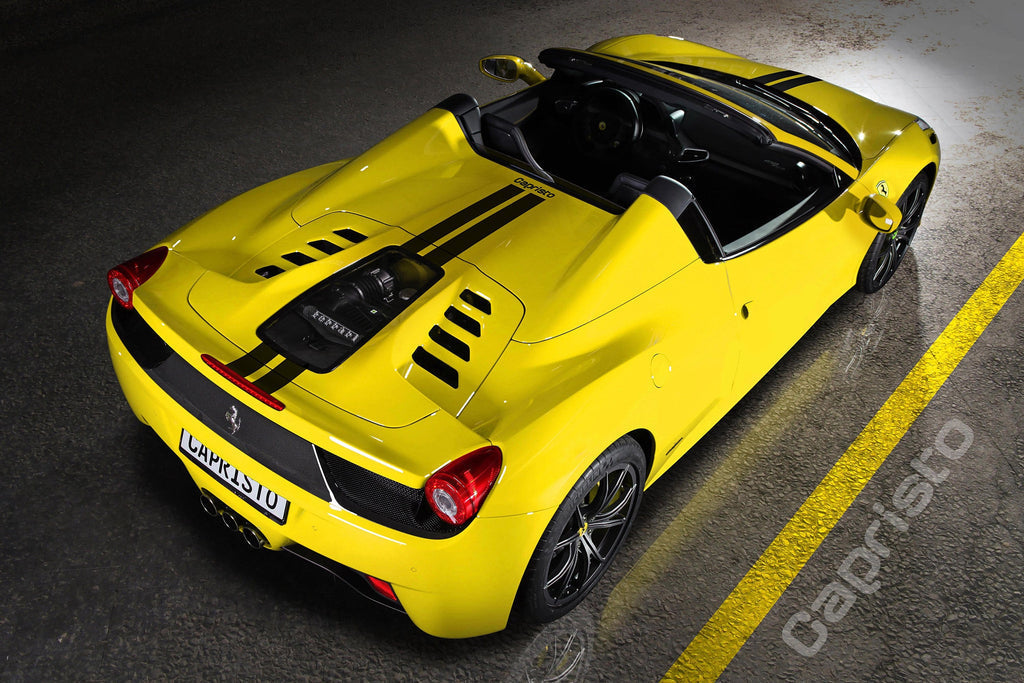 Ferrari 458 Carbon And Glass Bonnet - Raw (Spider/Aperta ONLY)