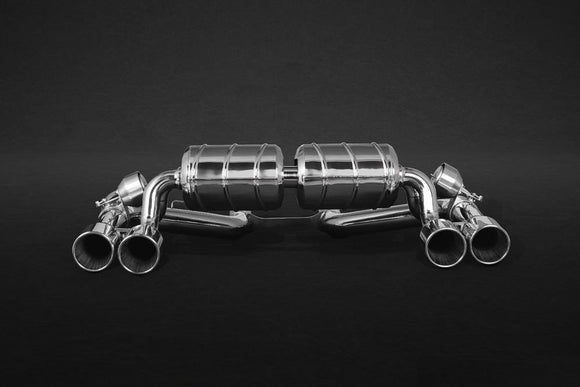BMW M2 Capristo Exhaust System (F87)- ECE Valved Exhaust W/ Mid-Silencer Spare Pipes & Stainless Tips