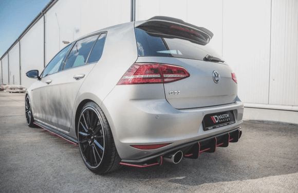 Maxton Design Racing Durability Rear Side Splitters | VW Mk7 GTI