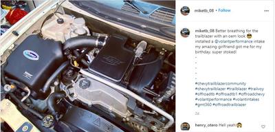 Volant 06-08 Chevrolet Trailblazer 4.2 L6 Pro5 Closed Box Air Intake System