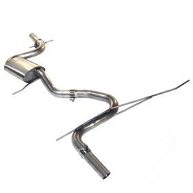 Techtonics Stainless Steel 2.5" Cat-Back Exhaust | Mk5 GTi 2.0T