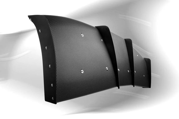 Verus Engineering - Carbon Fiber Rear Diffuser (981 Cayman)