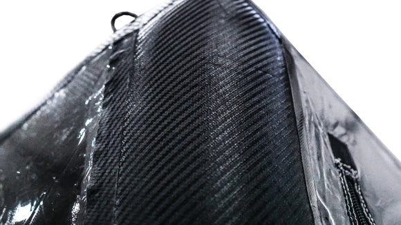 CarCapsule 18' CF1 Series Showcase Carbon Fiber w/Road Emblazoned Floor includes