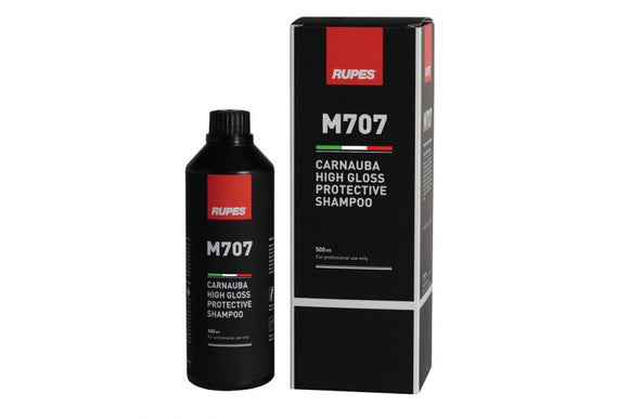 RUPES* M707 CARNAUBA HIGH GLOSS PROTECTIVE SHAMPOO / 500ML BOTTLE