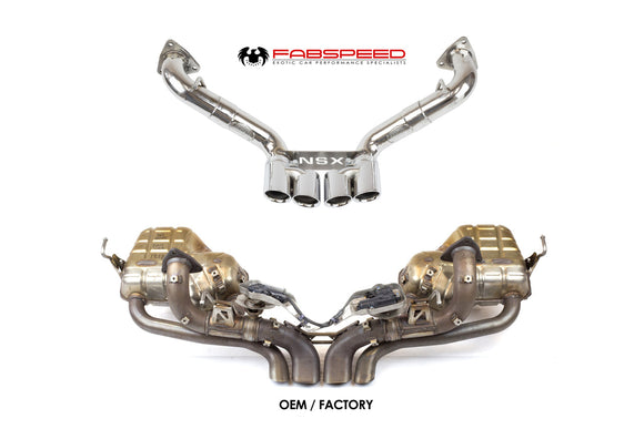 Fabspeed Acura NSX TT / Type S Race Performance Package (2017-2022)