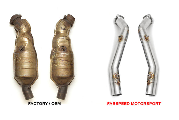 Fabspeed Ferrari 360 Cat Bypass Pipes