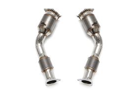 Fabspeed Porsche 957 Turbo / Turbo S Primary Sport Catalytic Converters (2008-2010)