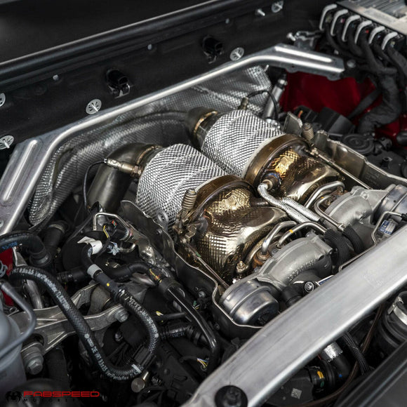 Fabspeed Porsche Cayenne GTS/Turbo Sport Catalytic Converters (2019+)