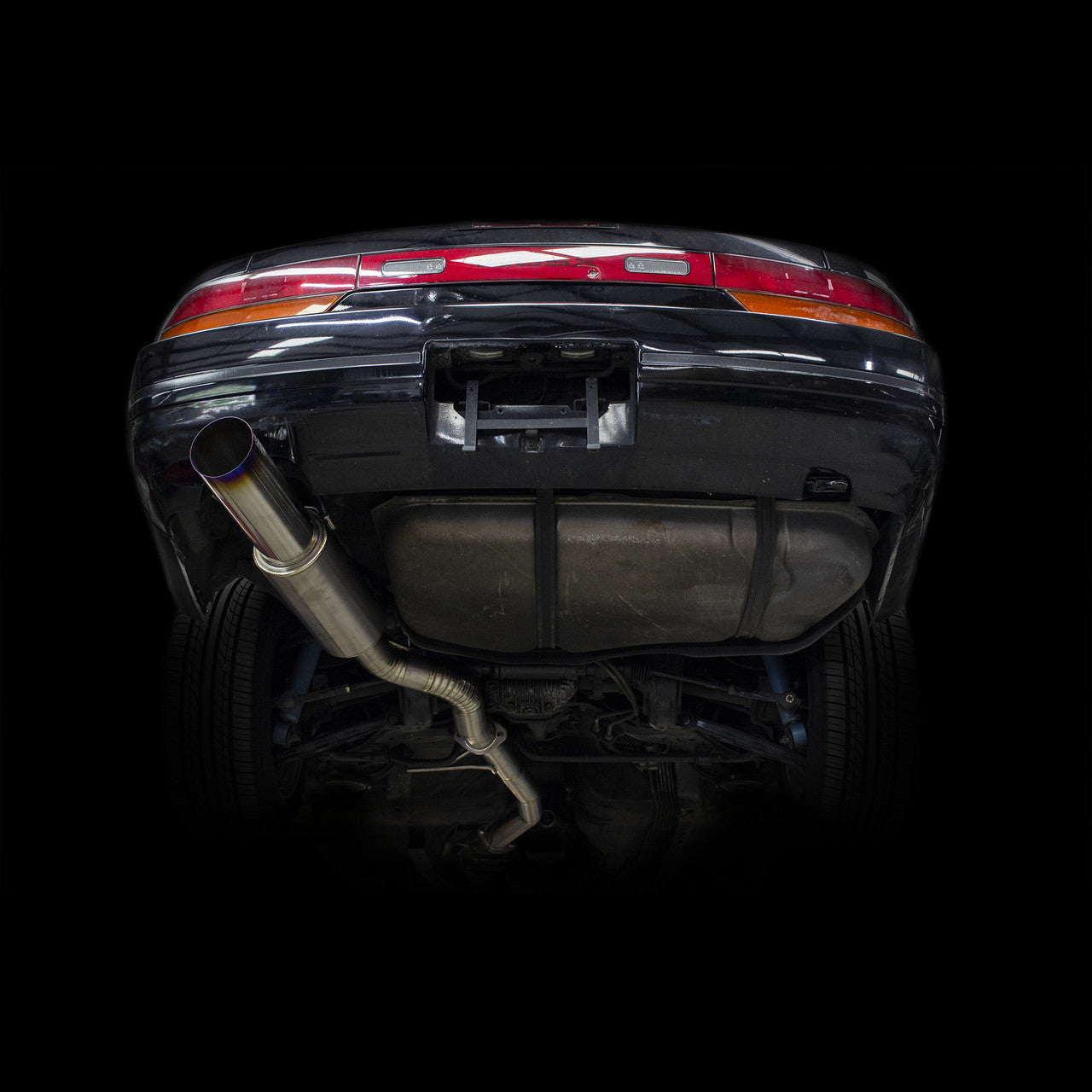 ISR Performance Series II GT Titanium Single Exhaust - Nissan 240sx 89-94 S13 - 0