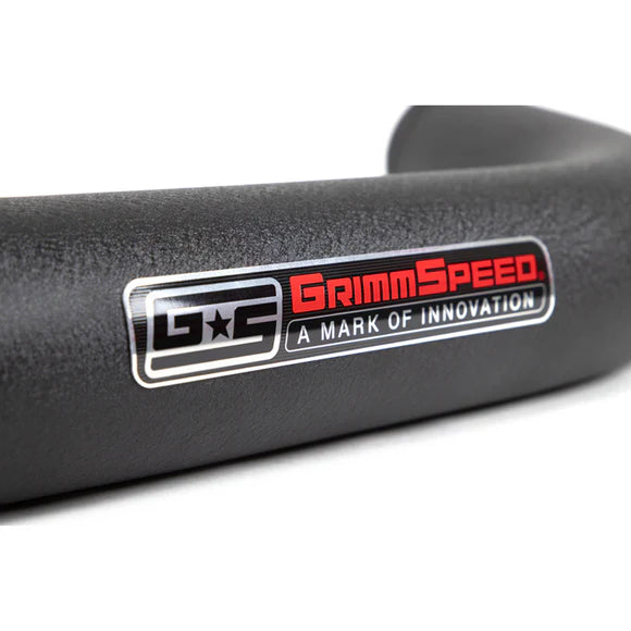 Grimmspeed Top Mount Intercooler Charge Pipe Kit Black For Subaru 15-21 WRX - 0