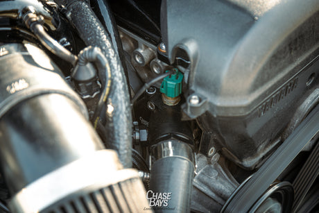 Chase Bays Toyota 1.5JZ-GTE 1.38in Push On Hose Compact Upper Water Neck (w/Bypass Tube)