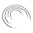 Chase Bays 83-87 Toyota AE86 Corolla Caliper Brake Lines - Front Lines-1