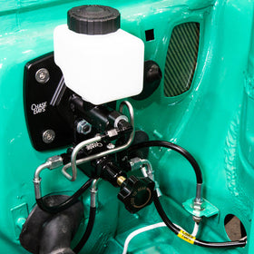 Chase Bays 84-91 BMW 3-Series E30 Single Piston Brake Booster Delete Brake Line Relocation - 0