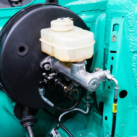 Chase Bays 84-91 BMW 3-Series E30 (w/OE MC) In Bay Brake Line Relocation - 0