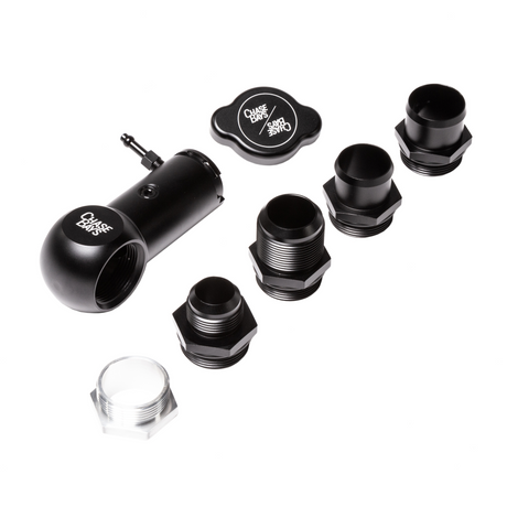 Chase Bays -16AN / -16AN Raised Inline Filler Neck w/Cap - 0