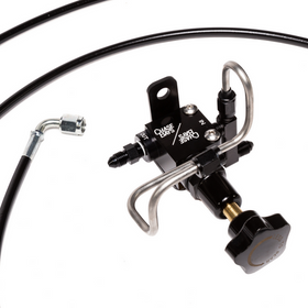 Chase Bays 90-93 Acura Integra Single Piston Brake Booster Delete Brake Line Relocation - 0