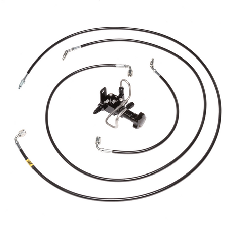 Chase Bays 88-02 Nissan S13/S14/S15 (RHD) Sngl Piston Brake Boost Delete InBay Brake Line Relocation