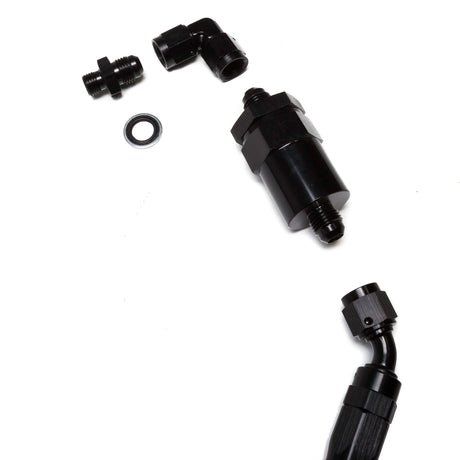 Chase Bays 92-00 Honda Civic w/B/D/H Series (w/Radium Fuel Rail/Aftermarket FPR) -08AN Fuel Line Kit