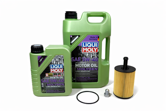 LIQUI MOLY MOLYGEN 5W/40 OIL SERVICE KIT FOR MK5 R32