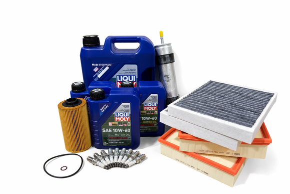 BMW Tune Up and Filters Kit with Oil (E39 M5) - E39TUNEKIT7-Oil