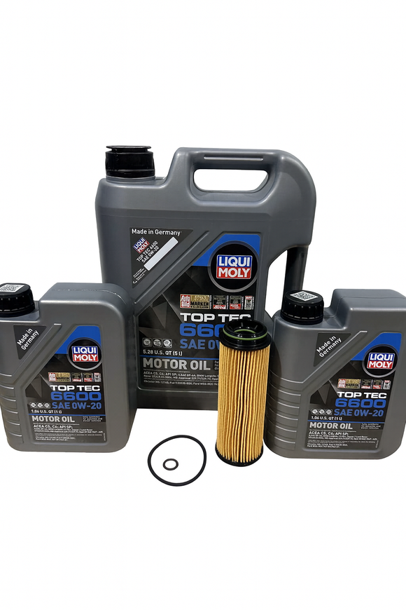 BMW 0W20 Oil Change Kit - Liqui Moly KIT-11427826799KT2