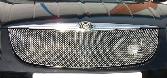 Zunsport Chrysler Crossfire - Upper Grille - Silver finish