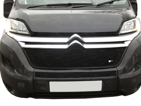 Zunsport Fiat Ducato/Peugeot Boxer/Citroen Relay Front Grille Set - Black Finish