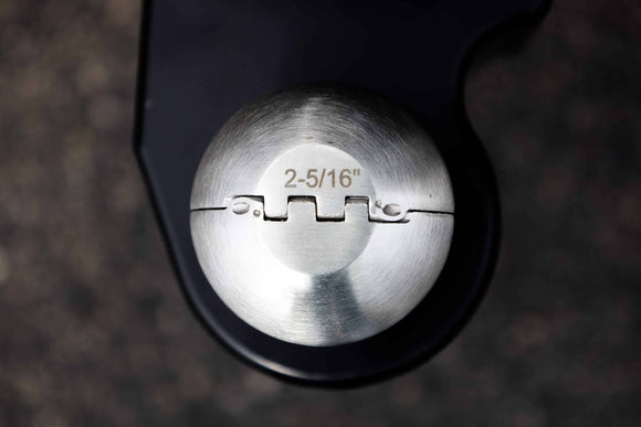 Weigh Safe Universal 2in to 2-5/16in Stainless Steel Clam Shell Converter