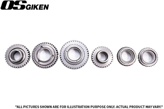OS Giken Nissan Silvia (S14) 3-Speed Close Ratio Gear Kit 2.717/1.722/1.232