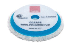 RUPES Coarse DA wool pads (Blue) 80-90mm. 48 pcs
