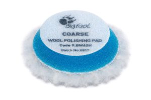 RUPES Coarse DA wool pads (Blue) 30-45mm. 24 pcs