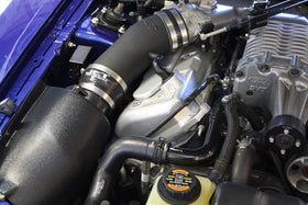 JLT 03-04 Ford Mustang SVT Cobra Black Textured Ram Air Intake Kit w/Red Filter - 0