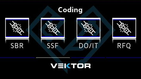 Vektor Technik Digital Data Display Gauge For VW MK7 GTI & Golf R (Antenna)