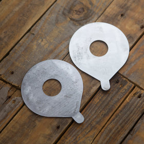 REAR TRAILING ARM / COILOVER SPRING PERCH REINFORCEMENT PLATES - E46