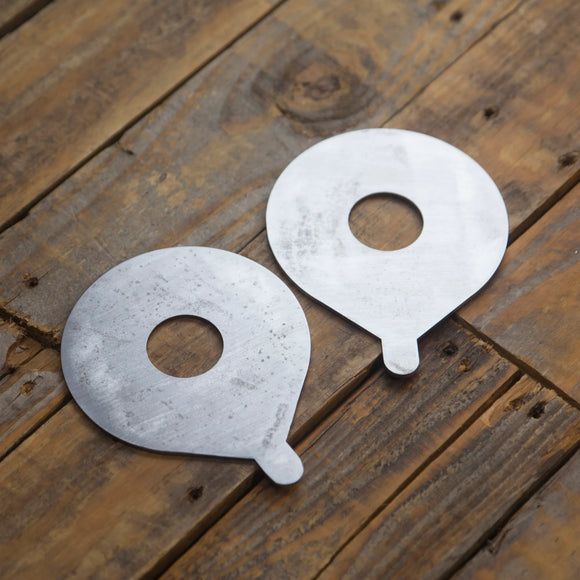 REAR TRAILING ARM / COILOVER SPRING PERCH REINFORCEMENT PLATES - E46