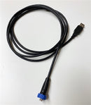 Rywire Water Resistant Threaded Mini USB Comms Cable for PDM12 & PDM30 Units-2