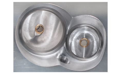 AFR 14 BBF 315cc Fully CNC ported. 85cc chambers. .250 (1/4) Raised Exhaust Port - 0