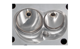 AFR 23 SBC Cylinder Head 210cc Competition Package Heads. standard exhaust. 75cc - 0