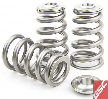 GSC P-D Toyota 3SGTE High Pressure Conical Valve Spring Kit w/Ti Retainer for Shimless/Shim-Over