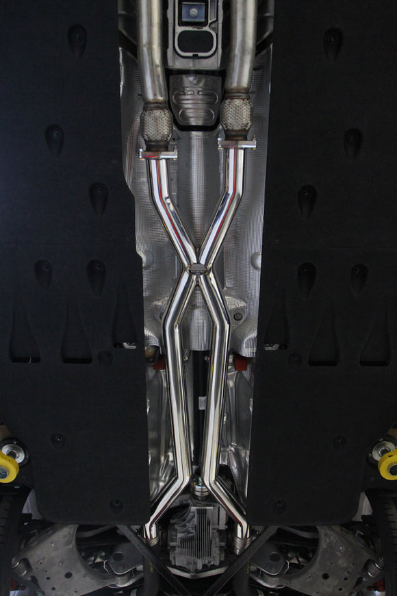 Fabspeed Bentley Continental GT/ GTC/ GT SPEED Resonator and Secondary Cat Bypass X-Pipe (2003-2018)