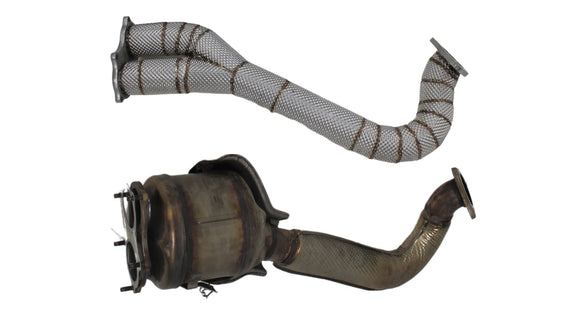 Flat 6 Motorsports Over Axle Pipes - OAP (718 GT4 / Spyder / GTS 4.0)
