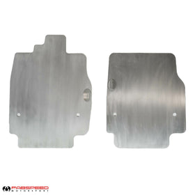 Fabspeed Chevrolet Corvette C8 Aluminum Track Mats (2020+) - 0