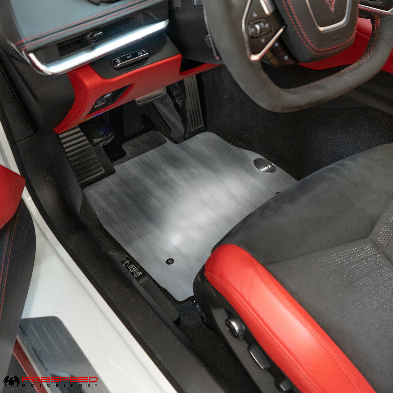 Fabspeed Chevrolet Corvette C8 Aluminum Track Mats (2020+)