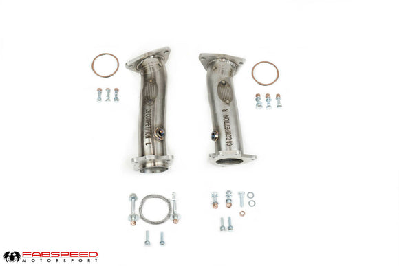 Fabspeed Chevrolet Corvette C8 link comp. Pipes (2020+)
