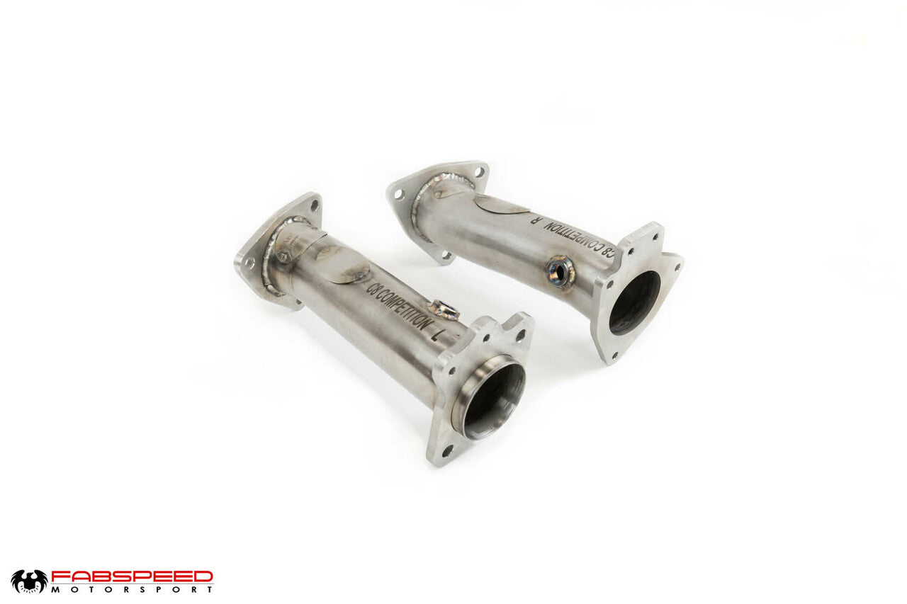 Fabspeed Chevrolet Corvette C8 link comp. Pipes (2020+)