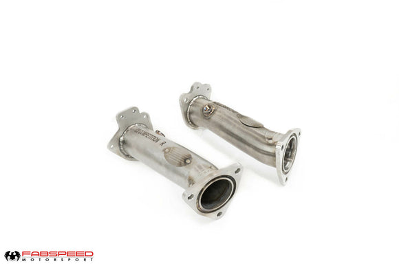 Fabspeed Chevrolet Corvette C8 link comp. Pipes (2020+)