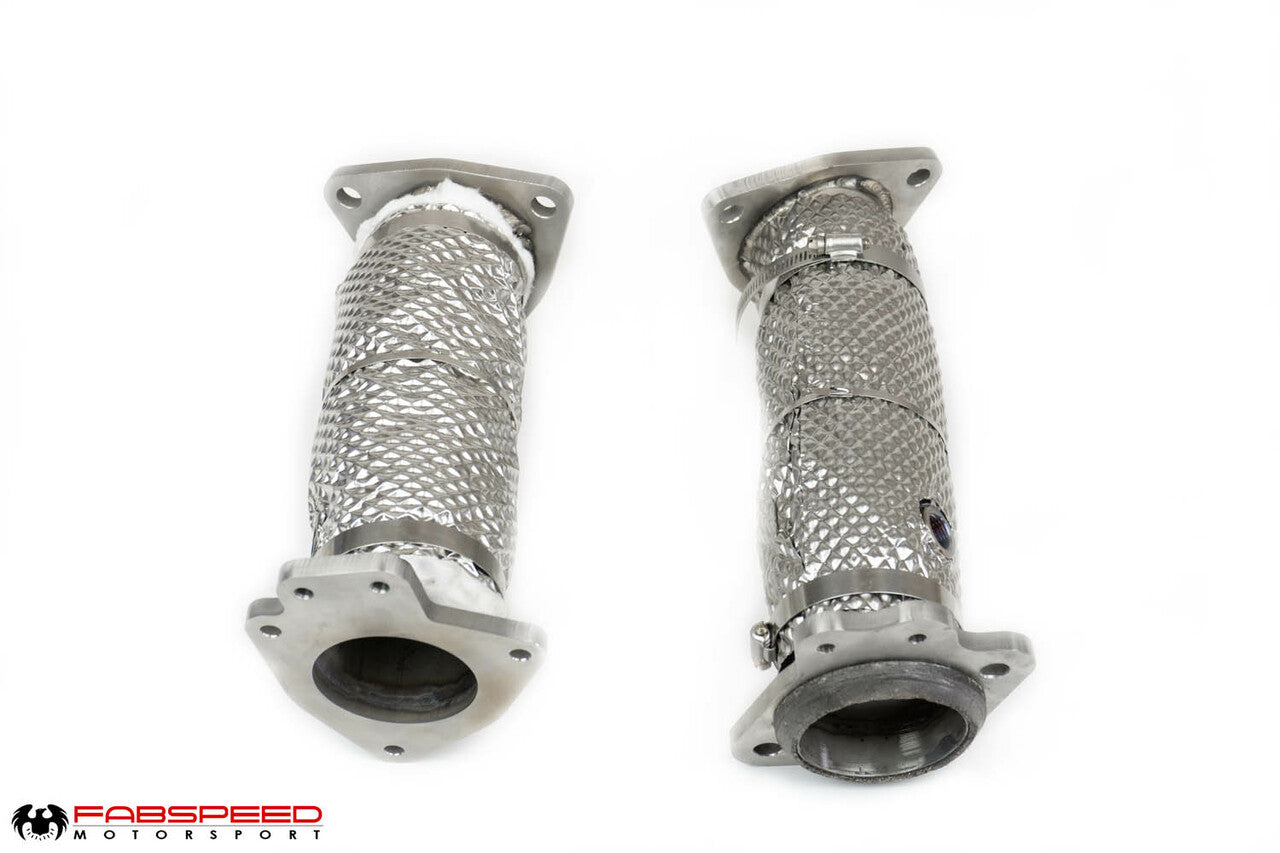 Fabspeed Chevrolet Corvette C8 link comp. Pipes (2020+)